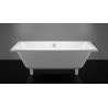 Akmens masės vonia Vispool Nordica, su matomomis kojytėmis, 160x75