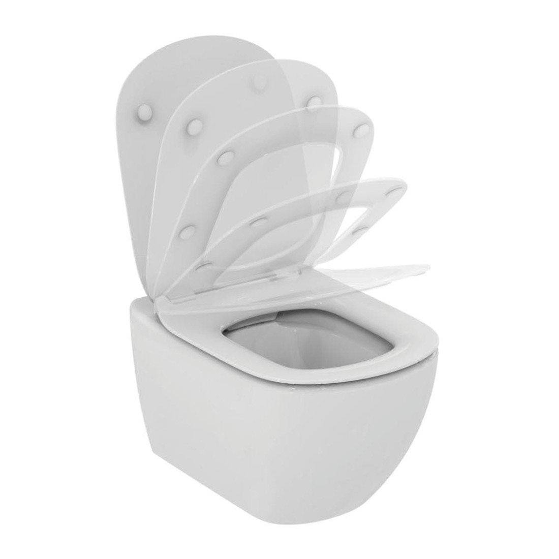 WC rėmo komplektas Grohe Rapid SL, su Ideal Standard Tesi Rimless ir soft-close dangčiu