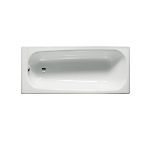 CONTESA plieninė vonia 120x70 cm , balta