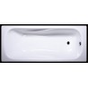 Akmens masės vonia Classica 1800x750 mm, su skylėm maišytuvui, balta