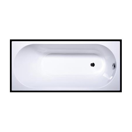 Akmens masės vonia VISPOOL VIANA 160x70 stačiakampė balta