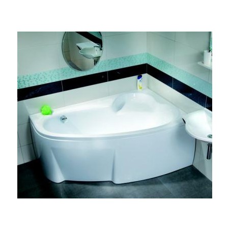 Akrilinė asimetriška vonia RAVAK Asymmetric, 160x105 R