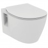 WC pakabinamas Ideal Standard Connect, su matomais tvirtinimais