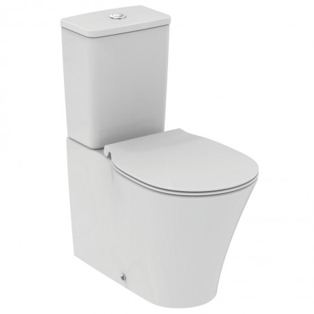 Pastatomas WC Ideal Standard, Connect Air Aquablade su bakeliu ir dangčiu