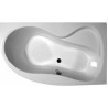 Akrilinė asimetriška vonia Ravak Rosa 95, 160x95, dešininė