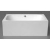 Akmens masės vonios Libero DUO 1900 mm priekinė uždanga, balta