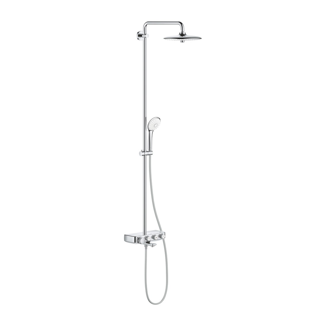 Termostatinė vonios/dušo sistema Euphoria SmartControl 260 Mono, chromas