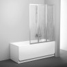 Sulankstoma vonios sienelė Ravak, VS3 100, satinas+plastikas Rain