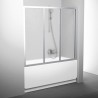 Stumdomos vonios durys Ravak, AVDP3-150, satinas+stiklas Grape