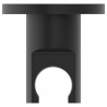 Rankinės dušo galvos laikiklis Ideal Standard IdealRain, su jungtimi, Silk Black matinė juoda