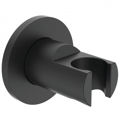 Rankinės dušo galvos laikiklis Ideal Standard IdealRain, Silk Black matinė juoda