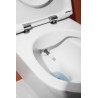 Higieninis pakabinamas unitazas CLEANET NAVIA su apiplovimo funkcija, Rimless, LCC , su softclose sėdyne ir dangčiu.