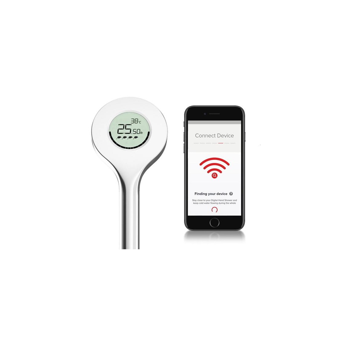 Skaitmeninė dušo galvutė Oras Hydractiva Digital, Bluetooth funkcija