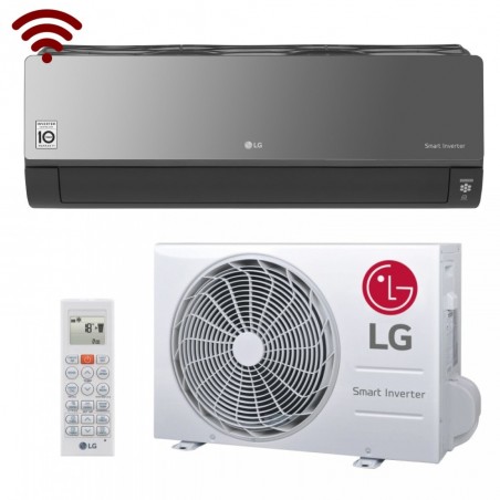 Sieninis oro kondicionierius LG, Artcool Mirror R32 Wi-Fi, 6.6/7.5