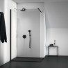Įmontuojamo vonios maišytuvo virštinkinė dalis Ideal Standard, Ceratherm T100 voniai ir dušui, Silk Black matinė juoda