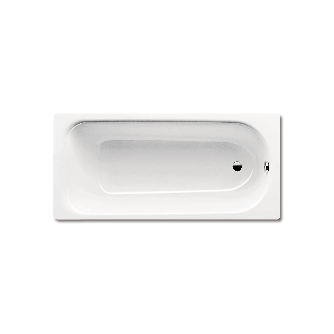 Plieninė vonia Kaldewei Saniform Plus 140x70x41 su Easy-Clean, balta