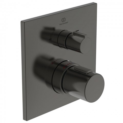 Virštinkinė dalis vonios-dušo maišytuvui Ideal Standard, Ceratherm C100 Magnetic Grey