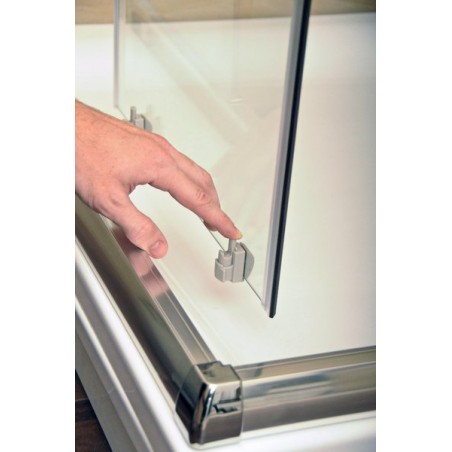 Stumdomos dušo durys Ravak Blix, BLDP4-200, blizgi+stiklas Transparent